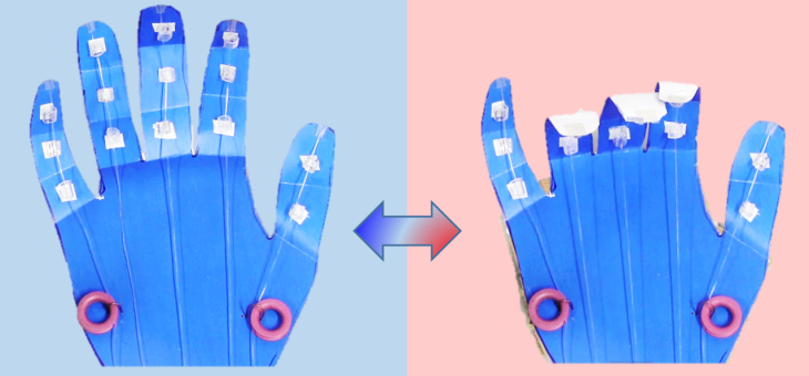 Handmodell Artificial Muscles
