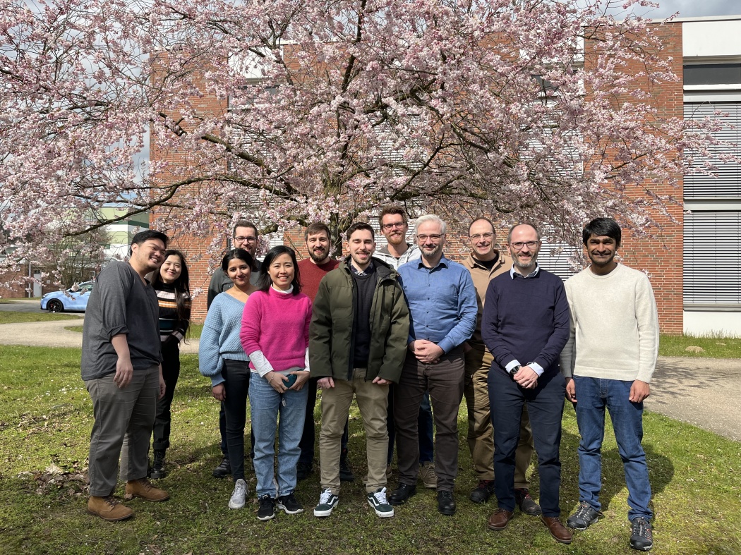 Group picture of the WTN department in April 2023