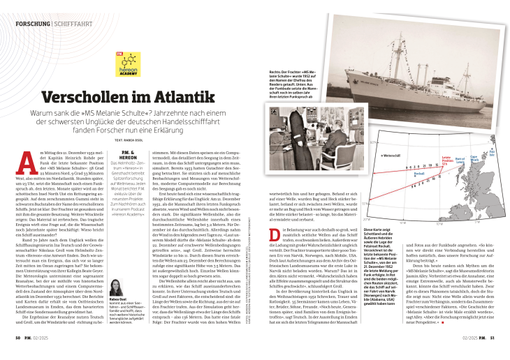 P.M. Magazin Doppelseite - Februar 2025