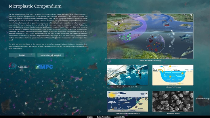 Landing Page Microplastic Compendium